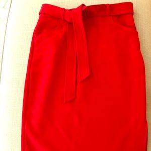 Banana republic lined pencil skirt